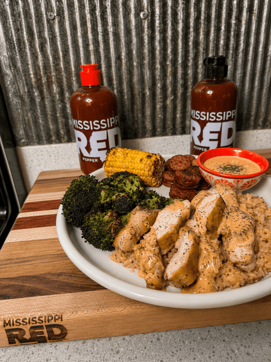 Mississippi Red Yogurt Sauce