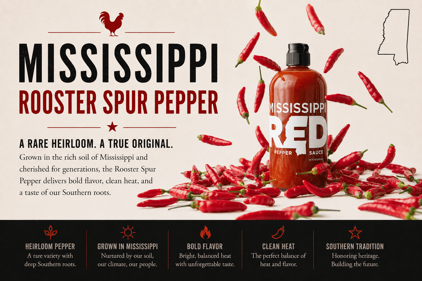 Mississippi Red Pepper Sauce